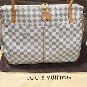❤️Louis Vuitton Figheri Gm  Damier Azur(N41175)❤️